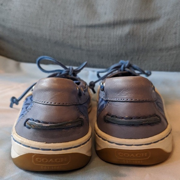 Coach Boat Shoes size 8 - Picture 4 of 4
